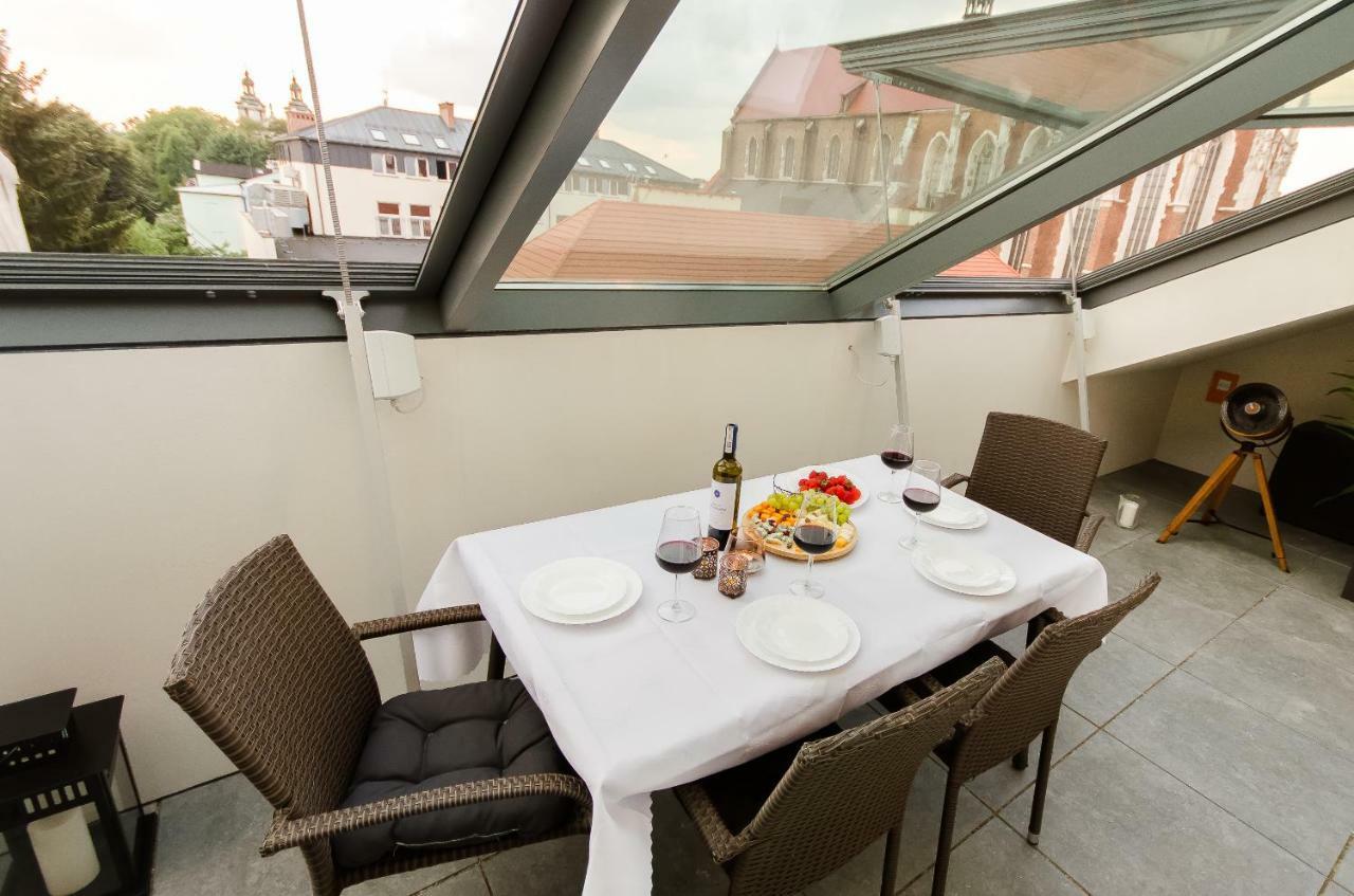 Central Penthouse With Terrace Krakow Exterior photo